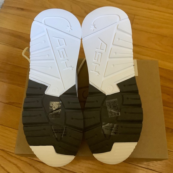 Ash Kacy Leather And Suede Sneakers Biscuit Off White SZ EU 40/ US 9.5 - Picture 12 of 16